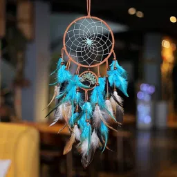Dhruvtar Dream Cacher Wall Hanging Handmade Wall Art Feather Dream Catcher-image-40