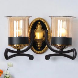 kapoor lampshades Soomin Antique Brass Metal Wall Sconces-picture-34