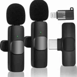 K9 Wireless Mic for Video Shooting Instagram Voice Recording Youtube Interviews ASMR Microphone-0