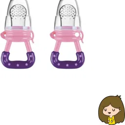 SST Sales Baby Food And Fruit Nibbler & Pacifier Teether BPA Free Nibbler TH118 Feeder-image-42