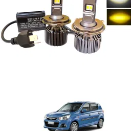 H4 Fitting 100w Led Headlight Bulb Dual Color with flashingHeadlamp Bulb sg129 Car Fancy Lights-image-61