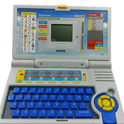 Kids Educational English Learner Laptop Toy with Mouse-image-2