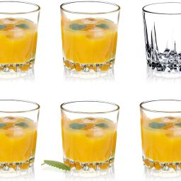 (Pack of 6) Glass,Scotch Glass Tumblers for Drinking Bourbon,Cognac,Irish Whisky,Gifts Glass Set Whisky Glass-image-33