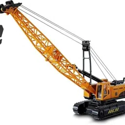 Unbreakable Friction Power Crane Toy With Cable 360 Degree Rotating Towing-image-5
