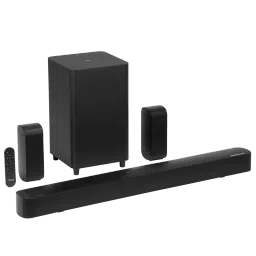 Croma CREH400SBA301550 400W Bluetooth Soundbar with Remote (Dolby Audio, 5.1 Channel, Black)-picture-2