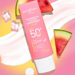dot & key Sunscreen - SPF 50 PA++++ Watermelon Hyaluronic Cooling ,for Oily,Normal,Combination Skin,Lightweight image 2