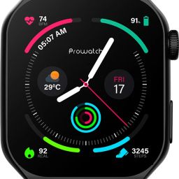 Prowatch V1,1.85" AMOLED Display, 2.5D GPU Engine, AOD,Assisted GPS, Gorilla Glass3,IP68 Smartwatch-image-7