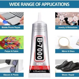 sk telloring B7000 Glue 50mL Multi Purpose Strong Transparent High-Strength Adhesive Glue image 4