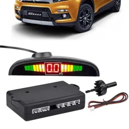 EB332 Black Car Reverse Parking Sensor with LED Display 4 Sensor E332 Parking Sensor-image-5