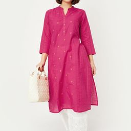 max Women Printed Pure Cotton Straight Kurta-picture-13