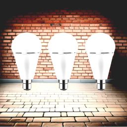 Ujala (Emergency Bulb) 12W Rechargeable LED (Emergency Light)(Pack of 3)JM527 4 hrs Bulb Emergency Light-image-39