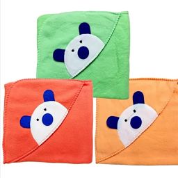 Terry Cotton 360 GSM Bath, Hair Towel Set-image-37