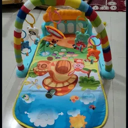 Baby Gym Mat with Piano & Colorful Print-image-47