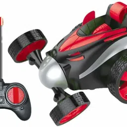 Remote Control Car -, 360 Degree Rotation Racing Car, Rc Cars Flip and Roll, Stunt Car Toy for Kids (RED COLOR)-33
