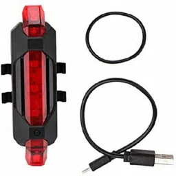 Bicycle LED Head Light USB Rechargeable Light Cycling Lamp Head Light LED Rear Break Light-image-19