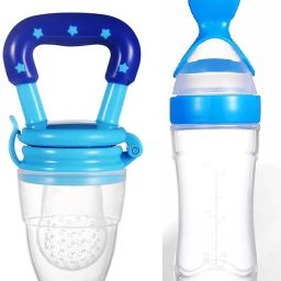 Food Feeder for New Born Baby/Toddlers/Infants for Drinks - Food Grade Plastic, Silicone-32