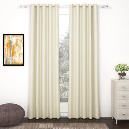 215 cm (7 ft) Polyester, Silk Blackout Door Curtain (Pack Of 2)-image-56