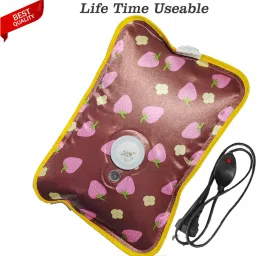 Heating Pad with Gel/ Electric 1 L Hot Water Bag-image-93