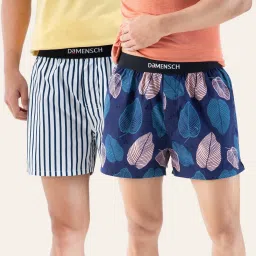 Pack of 2 Breeze Solid Printed Men Boxer-image-67