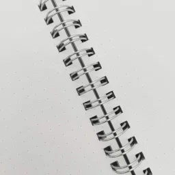 twone Spiral Dot Grid Notebook - A5 Bullet Dotted Journal A5 Notebook Dotted 80 Pages image 3