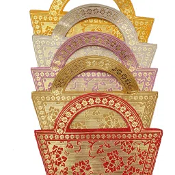 Unique and Exclusive Designer Ethnic Basket with Handle Shagun Envelopes. Envelopes-7
