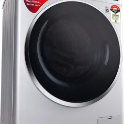lg 9 kg with Inverter ,5 Star Fully Automatic Front Load with In-built Heater Silver image 3