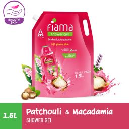 Body Wash Shower Gel Patchouli & Macadamia Value Pouch, For Moisturized Skin-picture-15