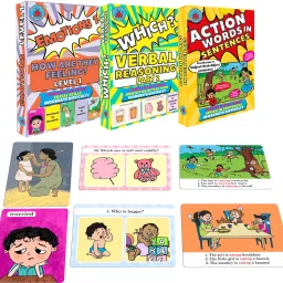 Emotions Level 1, Answer Which, Verbs Practice Deck (combo)-9