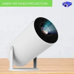 SACRO Mini HD Projector for Home 4KSupport With Built-in App Netflix/Prime/YouTubeD155 (4500 lm / 1 Speaker / Wireless / Remote Controller) Portable Projector-image-98