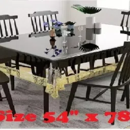Self Design 6 Seater Table Cover-picture-46