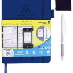 Dexter Erasable and Reusable Smart Notebook-Blue A5 Diary Ruled 100 Pages-24