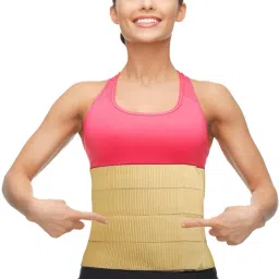 Elastic Abdominal Corset 4 Panel Supporter-image-4