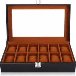 PU Leather Watch Box|Jewelry Box|Wrist storage Watch Box|premium Watch case Watch Box-47