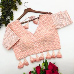 V-Neck Women Blouse-image-2