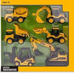 Unbreakable Engineering Automobile Construction Car Machine Toys Set-image-3