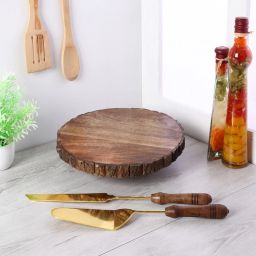 Wooden Cake Server-18