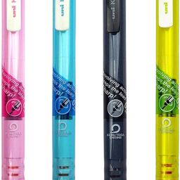 Kuru Toga M5-405T | 0.5mm Mechanical Pencil | Translucent Body, Ergonomic Grip Pencil-18