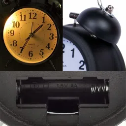 kadio Analog Black Clock image 4