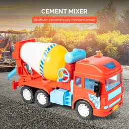 my first wheels Friction Powered Realistic Cement Mixer Toy image 3