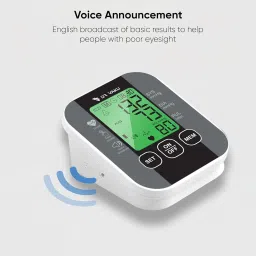 DR VAKU Fully Automatic Digital Blood Pressure Machine with Adjustable Arm Cuff, Talking Function & 20W Type-C Adapter BP Monitor Bp Monitor-5