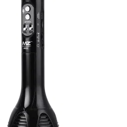 M802 (KARAOKE MIC WITH SPEAKER) Rechargeable FM Radio 5 Voice Changer Microphone-image-20