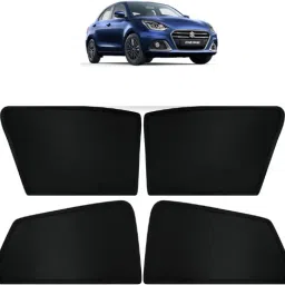 Rear Window, Side Window Sun Shade For Maruti Suzuki Dzire-image-96