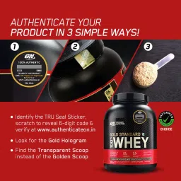 optimum nutrition (ON) Gold Standard 100% Powder - Primary Source Isolate Whey Protein image 5