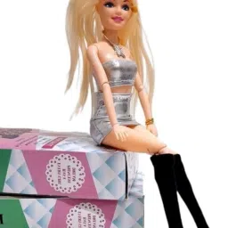 Fashionable Beautiful Elegant Doll with Movable Joints for Girls (Pack of 1)|130-image-46