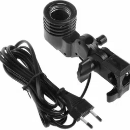 MILLETS Photography Photo Light Lamp Bulb Single Holder E27 Socket Bracket Camera Rig-1