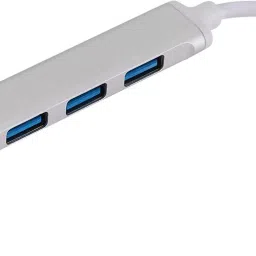 TECHGEAR Type C USB Hub 4-Port USB 3.0 Data Hub Adapter Portable USB Adapter-11