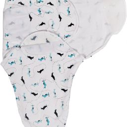 Printed Crib Swaddling Baby Blanket for Mild Winter-image-61
