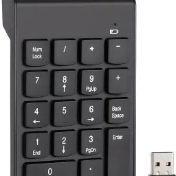 NEXZIA Wireless Numeric Keypad for Laptop Tablet Desktop Wireless Number Pad-29