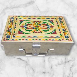 Stainless Steel Safe Bank Locker, Jewellery Ornaments Storage Box Coin Bank-image-68