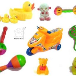 Toy rattle set with chu chu and scooty best gift for babies Rattle Rattle-2